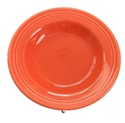 Fiesta Homer Laughlin replacement soup bowl Orange Poppy 2015 9 in 13 oz