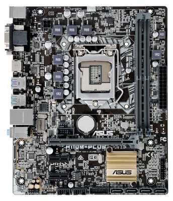 ASUS H110M-PLUS SOCKEL 1151 mATX MAINBOARD + I/O-SHIELD