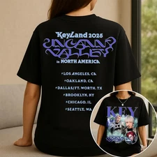 Key KEYLAND Uncanny Valley World Tour 2025 T-shirt, Key SHINee Shirt