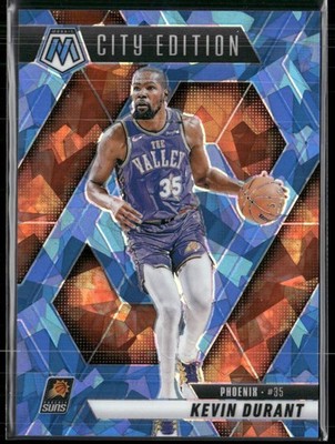 2024-25 Panini Mosaic Kevin Durant Ice Mosaic /125 City Edition Phoenix Suns