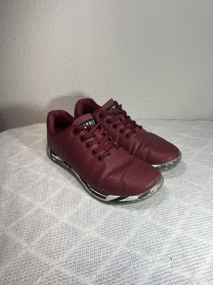 Nobull Cabernet Zebra Trainer Shoes Low Top Size 9 Women's , Men's 7.5 Maroon
