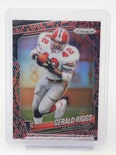 GERALD RIGGS 2025 PANINI PRIZM SNAKESKIN SP #117 ATLANTA FALCONS FOOTBALL Q2091