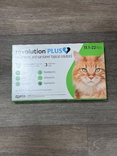 Revolution plus For Cats Topical For Large Cats - 11-23 lbs 3 month supply