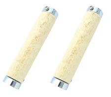 2 Pack Motorcycle Exhaust Muffler Steel Baffles With Packing - 2" OD