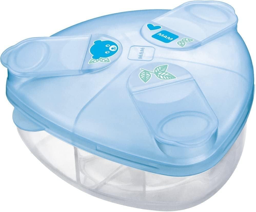 MAM Formula Dispenser | Stores 40g Per Serving and Holds 3 Servings | Spill-Fre