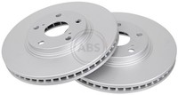 2X A.B.S. Bremsscheibe 17217 FüR Toyota RX Lexus MCU15 Highlander Kluger MCU23_
