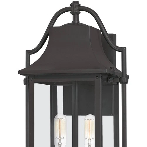 Quoizel Manning 18 1/2"H Western Bronze Outdoor Wall Light - Picture 3 of 5