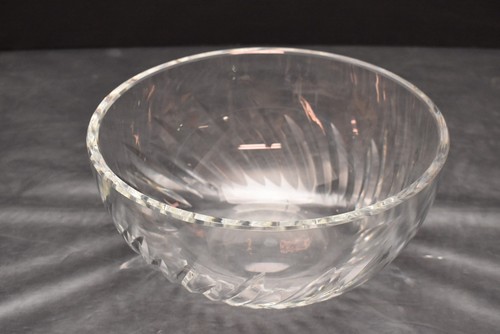Baccarat Crystal Beauchene centrotavola consolle ciotola grande 9,75" larghezza firmata - Foto 14 di 15