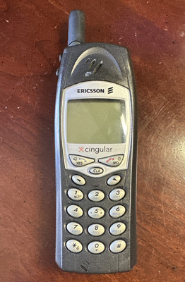 Cingular Sony Ericsson A2218z Blue Cell Phone