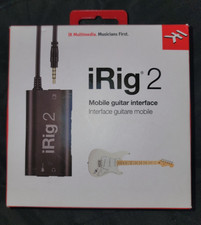 IK Multimedia iRig 2 Guitar Interface for iOS and Mac