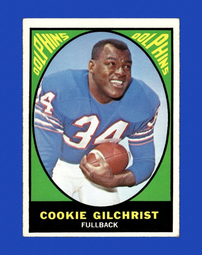 1967 Topps Set-Break # 74 Cookie Gilchrist EX-EXMINT *GMCARDS*