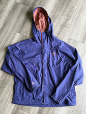 Nike ACG Men s Hooded Zip Windbreaker Jacket Blue Pink/Muave Size L Vintage 90s