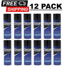  Pack of 12 Consort For Men Hair Spray Aerosol Unscented Extra Hold 8.30 oz