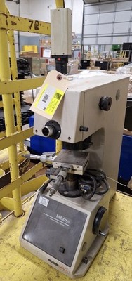 Mitutoyo Hardness Tester, Video Line Micrometer, Untested, For Parts Or May Work