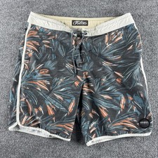 O'Neill Cruzers Swim Shorts Mens 32 Black Tropical Floral Board Shorts Surf