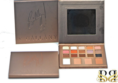 Billy Gallany Essentials Palette w/ 19 Colors Makeup Palette for Face & Eyes 2pc