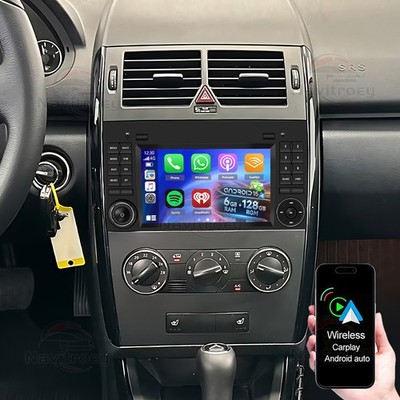 6+128G Für 2004-2012 Mercedes-Benz A/B-Klasse W245 W169 Android 15 Autoradio GPS