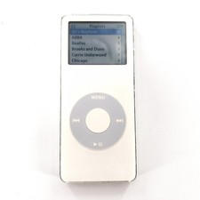 Apple iPod Nano 1st Gen A1137 4GB White MP3 P...