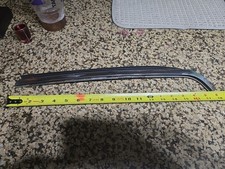 68 Impala Door Drip Molding Chrome Oem