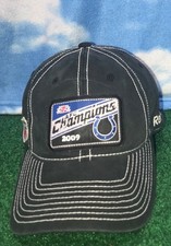 Indianapolis Colts Hat Team Apparel Reebok Gray AFC Champs Flex fit Fitted H27