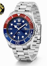 Invicta Pepsi Pro Diver 50831 Master Of The Oceans 42mm Quartz Blue Dial 200M