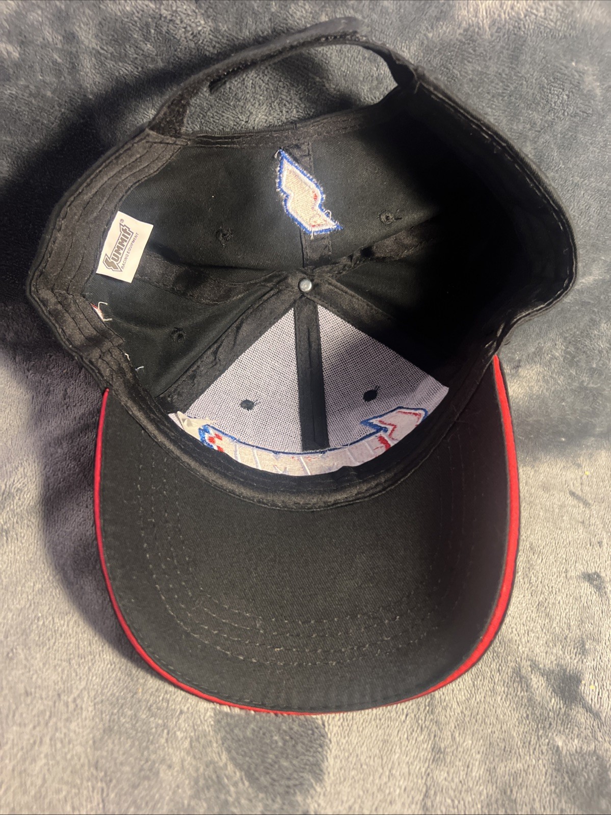 Summit Racing Hat Adjustable Baseball Cap Black V… - image 6