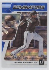 2021 Panini Donruss Dominators Blue 107/249 Manny Machado #DOM6 8t7