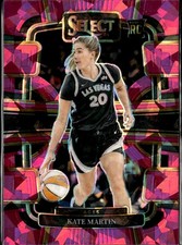 2024 Panini Select WNBA #22 Kate Martin Prizms Pink Ice