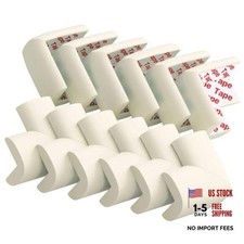 12 Pack Corner Protector Baby Proofing Edge and Corner Guards, Soft Off White