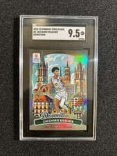 2025 Panini Donruss Euroleague Downtown Zaccharie Risacher Case Hit SGC 9.5 🤩