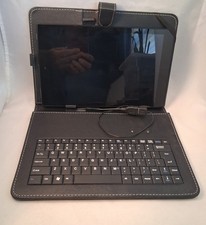 Amazon Kindle Fire HD 10 5th Gen 10.1" 32GB Wi-Fi Tablet Bundle w/Keyboard Case