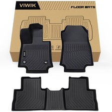 VIWIK Floor Mats for Toyota RAV4 2019-2025 (Non-Hybrid) All-Weather TPE Custom F