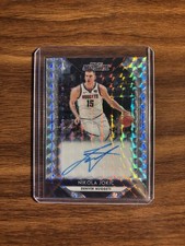 2018-19 Panini Prizm Mosaic Nikola Jokic On Card Auto Autograph #MO-NJ Nuggets
