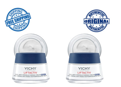 New Vichy Liftactiv Supreme Anti-Wrinkle Firming Cream 1.69oz Hyaluronic Firm