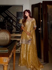 Pakistani Salwar Kameez Ready To Wear Suit Wedding Party Bollywood Eid Dress New