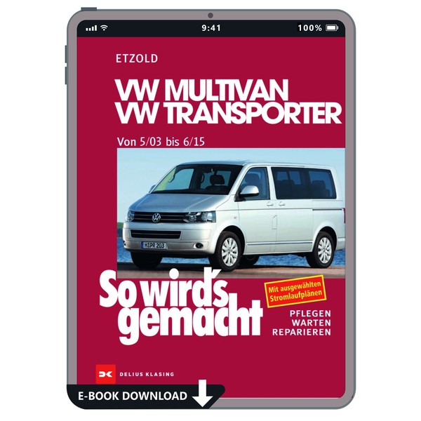 Vw California T5 Typ 7H/7E 2003-2015 So Wird's Gemacht Werkstatthandbuch E-Book-image