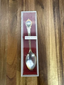Copper Creek Washington Souvenir Silver Plated Collectible Spoon w Box