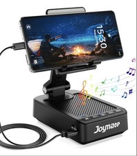 Joymate Gifts for Men Women, Phone Stand with Bluetooth Speaker and Charging Fun