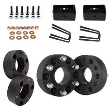 8x For Gmc Sierra 2 6x5.5 Wheel Spacers 3 Front 2 Rear Leveling Lift Kit 8x For Gmc Sierra 2 6x5.5 Wheel Spacers 3 Front 2 Rear Leveling Lift Kit
