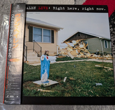 Van Halen: Live Right Here Right Now Laserdisc Japan WPLP-9096 | eBay