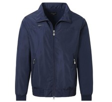 Covalliero Blousonjacke f&uuml;r Herren blau XXXL 58/60 mit warm Fleeceeinlage J4