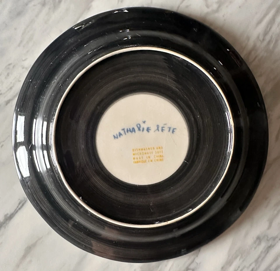 ANTROPOLOGÍA NATHALIE LETE 10" GRES CEBRA PLACA Foto 4 de 4