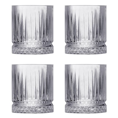 NEW Pasabahce Elysia Double Old Fashioned Set 355ml 4pce
