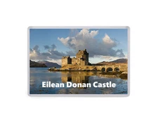 Eilean Donan Castle Fridge Magnet Large - Scotland - Souvenir Gift Tourist
