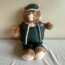 WORKS Vintage 1985 Teddy Ruxpin Talking Bear Cassette Excellent Condition WOW