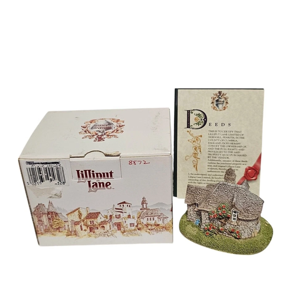 Figura Miniatura Lilliput Lane Pixie House Colección Inglesa Suroeste 8872 Foto 3 de 4