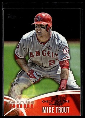 2014 Topps #FN-20 Mike Trout The Future is Now | eBay