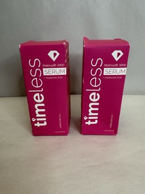 Timeless Skin Care Matrixyl 3000 Serum + Hyaluronic Acid (2 pack)