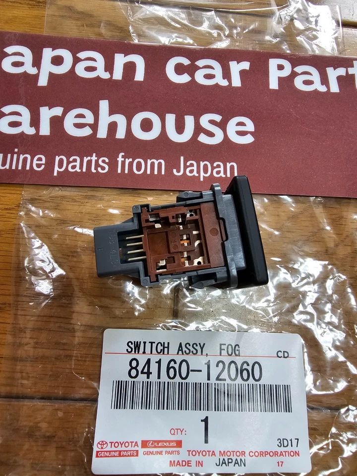 Genuine TOYOTA OEM Scion IQ FR-S XB RAV4 C-HR Fog Light Lamp Switch 84160-12060 - Изображение 4 из 4