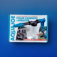 Aqua Joe 2-IN-1 HosePowered Adjustable Foam Cannon Spray Gun Blaster AJ-SPXN